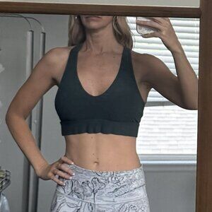 Wolven Thyme Racerback Bra - size L